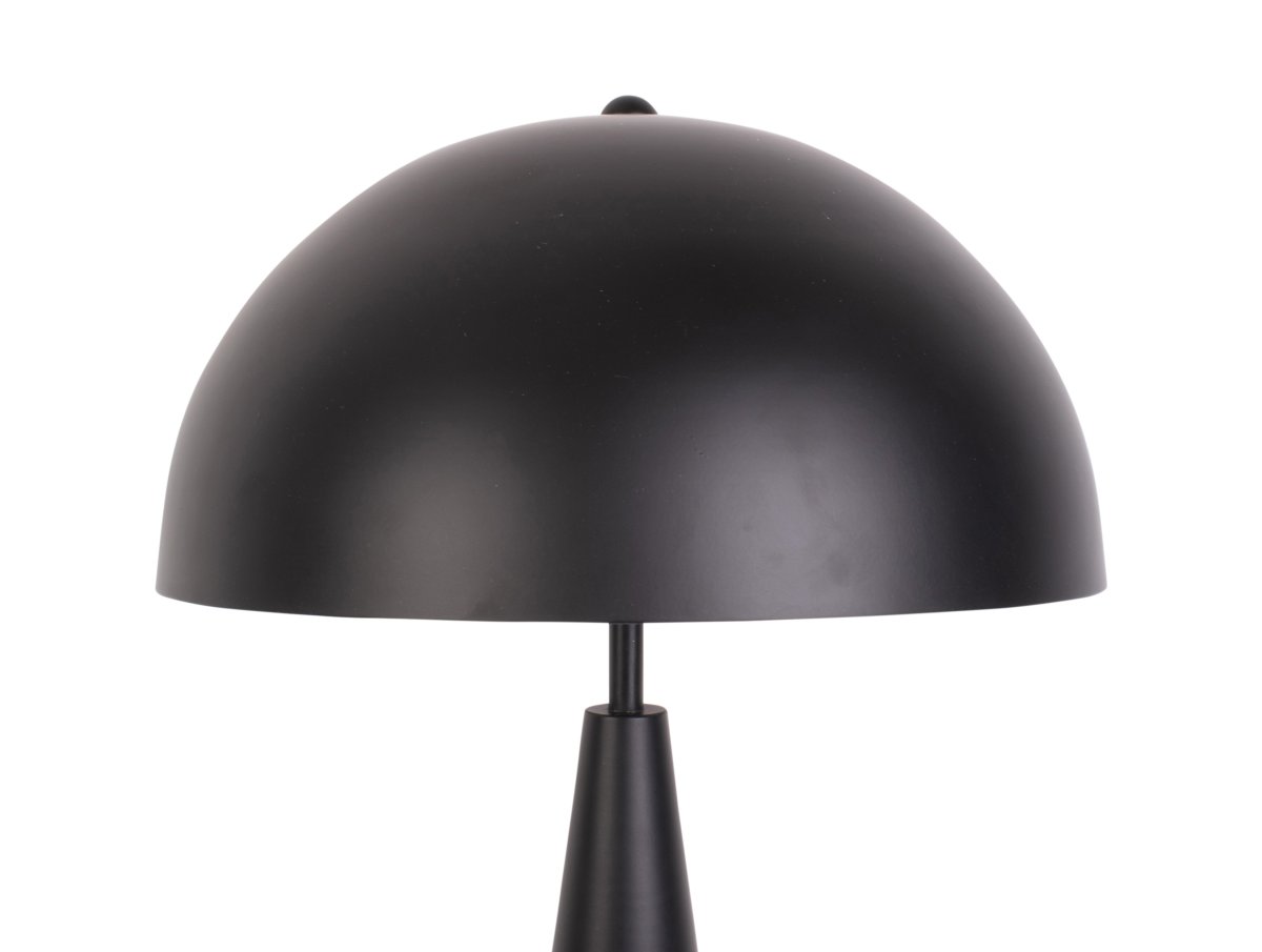 Sublime 50cm Noir lampe de table De Leitmotiv - La lampe est fournie avec un câble noir de 1,75 m, un interrupteur et une prise secteur.