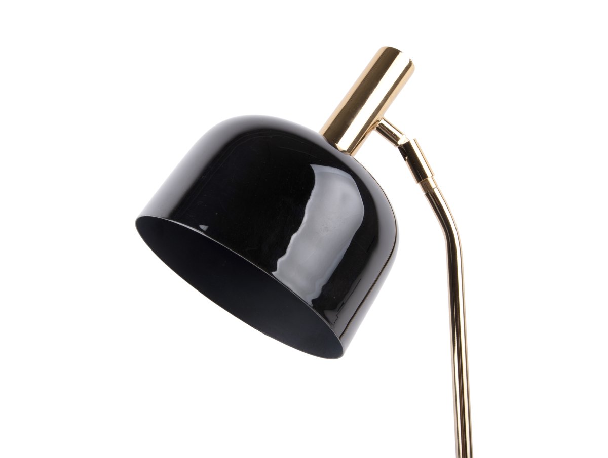 Smart 56cm Noir lampe de bureau De Leitmotiv - Grâce à son abat-jour orientable, la lumière est parfaitement dirigée, idéale comme lampe de lecture sur un bureau ou une table de chevet.