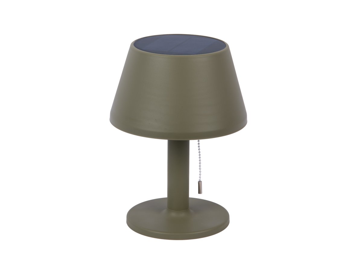 Esfera 26cm vert foncé lampe solaire De Leitmotiv - Esfera est une lampe solaire élégante en plastique vert foncé, idéale pour une utilisation intérieure et extérieure.