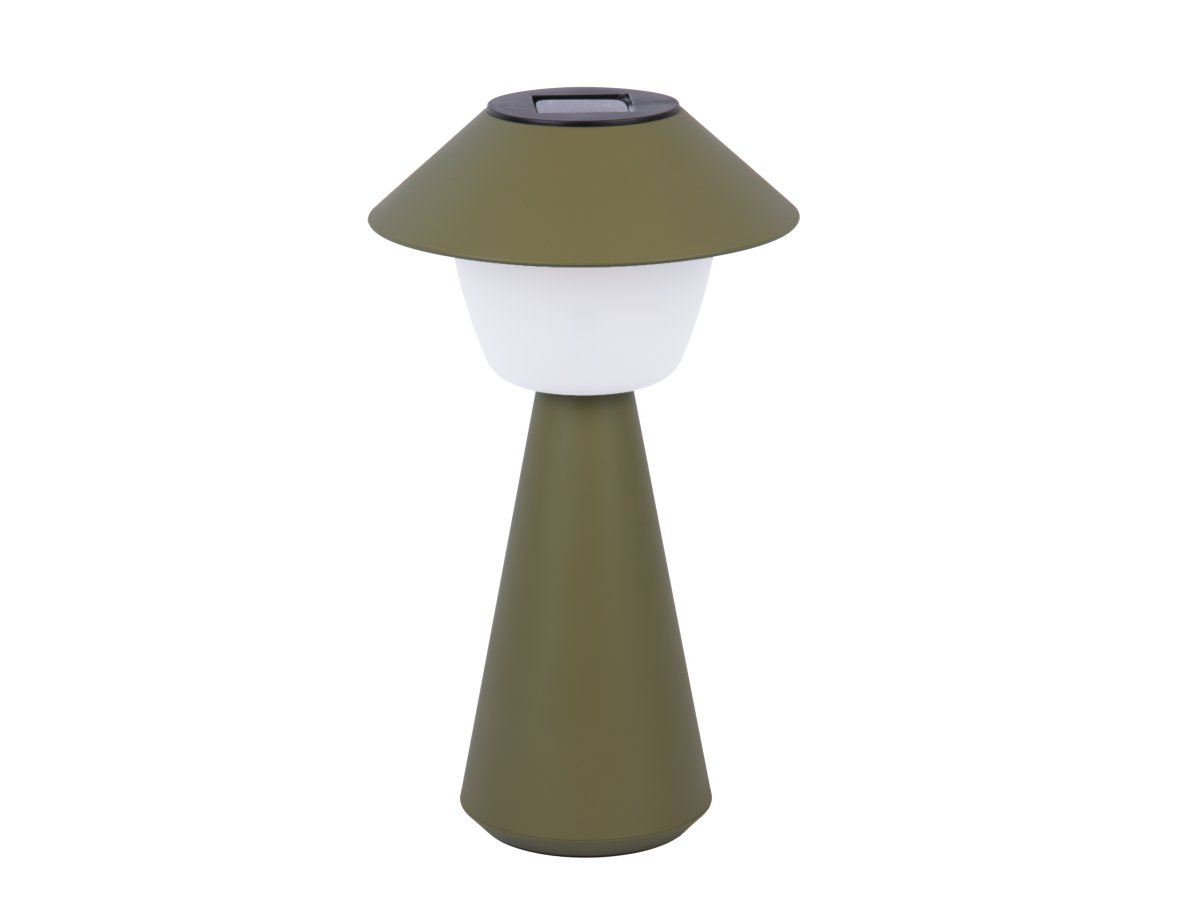 Marioneta 32cm vert foncé lampe solaire De Leitmotiv - Marioneta est une lampe solaire au design ludique et élégant.