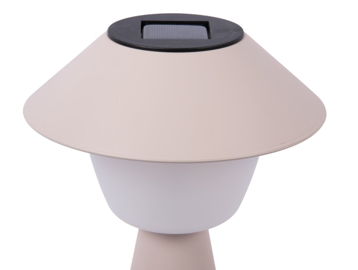 Marioneta 32cm Gris lampe solaire De Leitmotiv - Marioneta est une lampe solaire au design ludique et élégant.