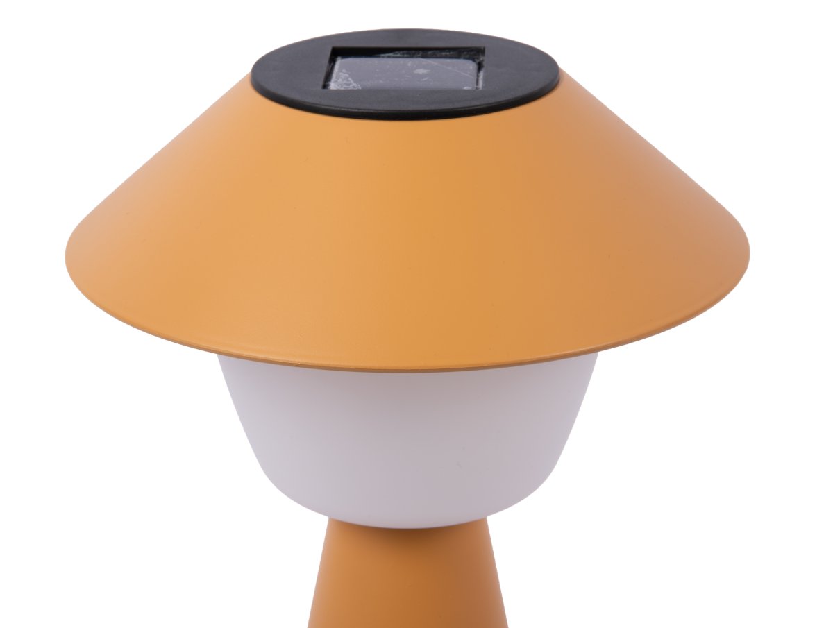 Marioneta 32cm Jaune lampe solaire De Leitmotiv - Marioneta est une lampe solaire au design ludique et élégant.