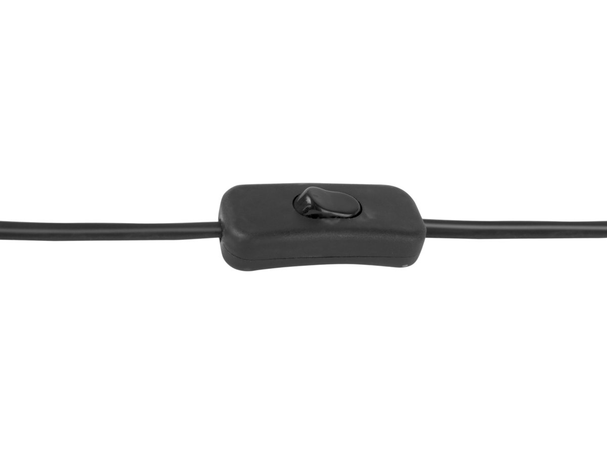 Riqueza Palo 26cm Noir lampe de table De Leitmotiv - Sur une table d'appoint ou un bureau, elle apporte une touche de subtilité et de raffinement.