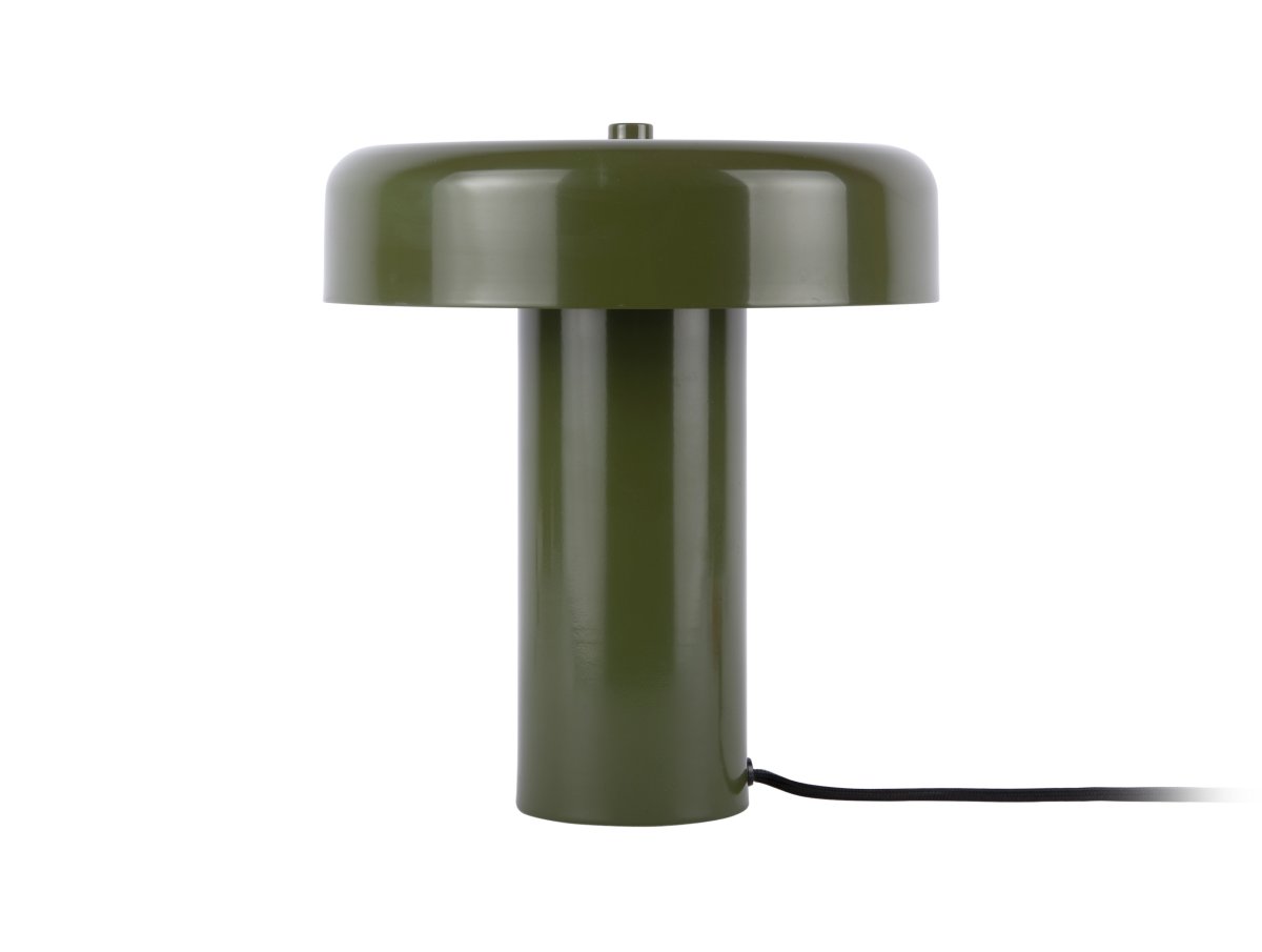 Riqueza Palo 26cm Vert lampe de table De Leitmotiv - Sur une table d'appoint ou un bureau, elle apporte une touche de subtilité et de raffinement.