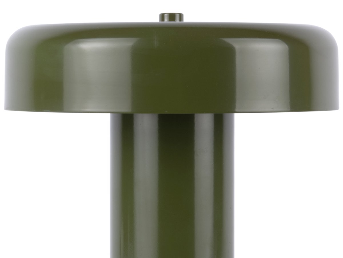Riqueza Palo 26cm Vert lampe de table De Leitmotiv - Sur une table d'appoint ou un bureau, elle apporte une touche de subtilité et de raffinement.