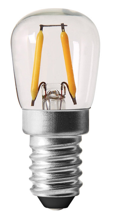 E14 1W dimmable 2700K RA95 De Nordic Lighting - Sa lumi&egrave;re blanc chaud de 2&nbsp;700 K cr&eacute;e une atmosph&egrave;re agr&eacute;able et, gr&acirc;ce &agrave; son indice de rendu des couleurs RA95, assure un rendu naturel.