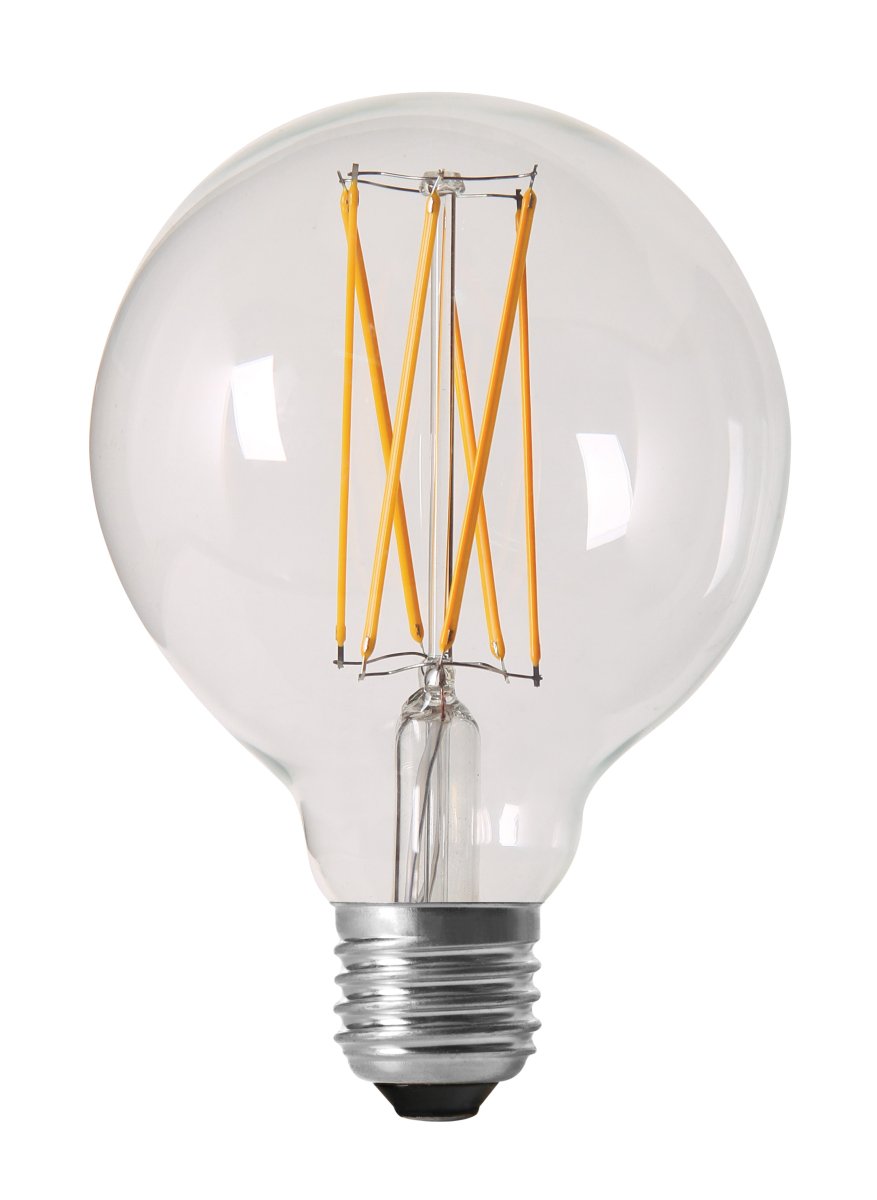 E27 9,5cm 7W mémoire à 3 niveaux 2850K RA95 De Nordic Lighting - Avec une temp&eacute;rature de couleur blanc chaud de 2850 K et un indice de rendu des couleurs &eacute;lev&eacute; de RA95, vous obtenez des couleurs naturelles et une atmosph&egrave;re agr&eacute;able.