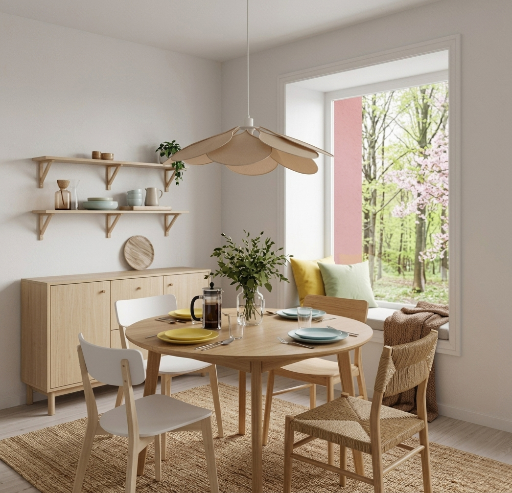 Magnolia Ø80 Beige suspension De Cottex - Magnolia est un objet de d&eacute;coration charmant, id&eacute;al pour une chambre, un salon ou une chambre d'enfant.