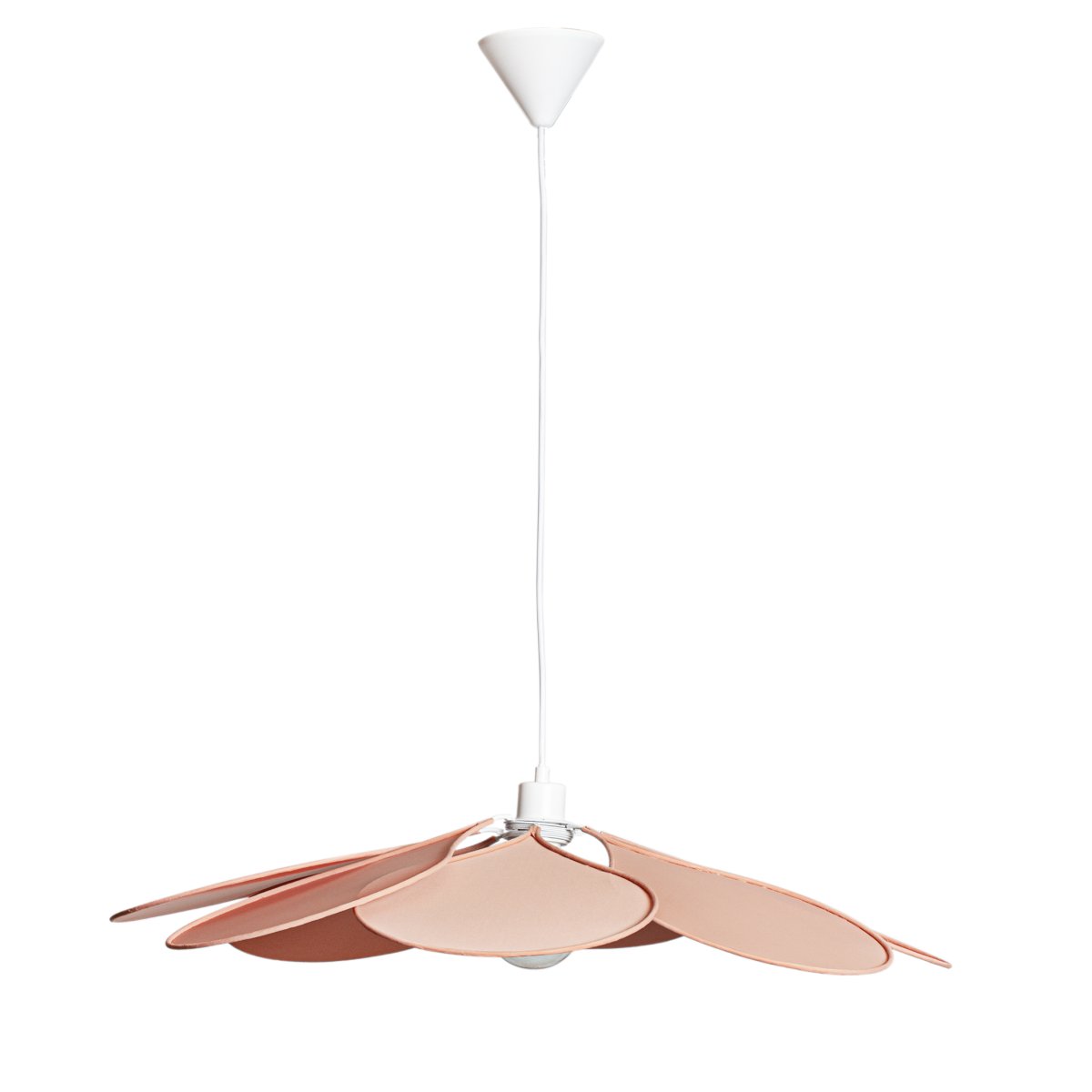 Magnolia Ø80 Rose suspension De Cottex - Magnolia est un objet de d&eacute;coration charmant, id&eacute;al pour une chambre, un salon ou une chambre d'enfant.