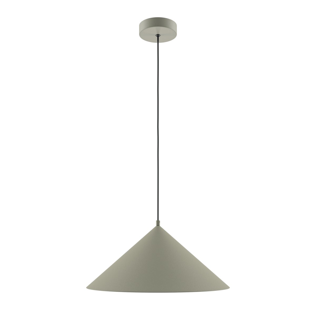 Basic colors Ø35 Gris suspension De Maytoni - Avec son abat-jour conique d'une élégante couleur neutre, il émet une lumière dirigée et agréable qui crée une atmosphère moderne et harmonieuse.