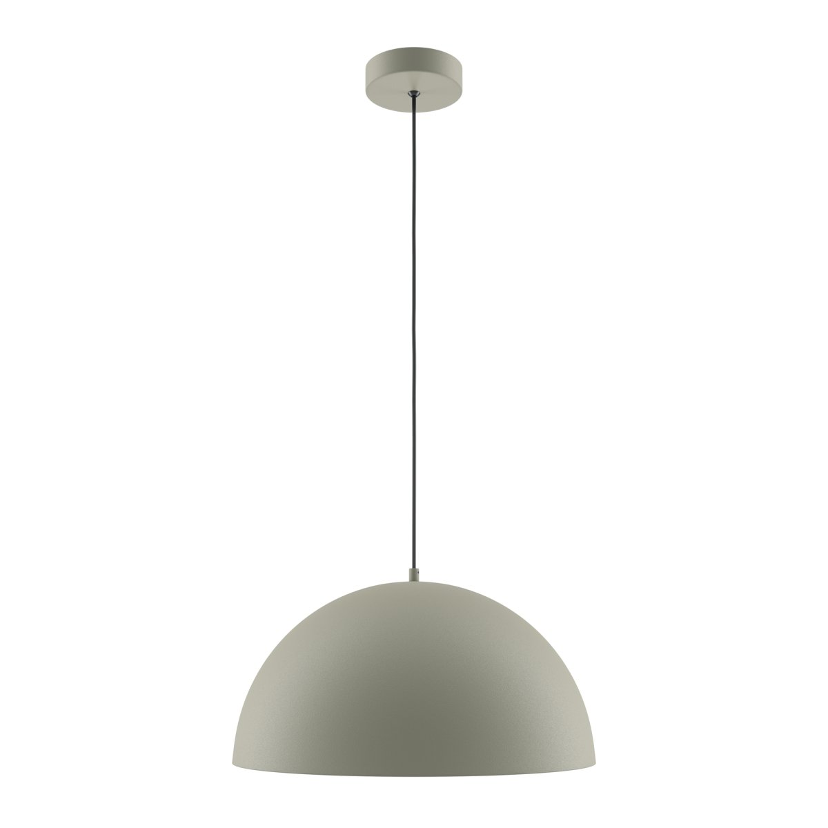 Basic colors Ø35 Gris suspension De Maytoni - Avec son abat-jour en forme de croissant dans un ton neutre élégant, il émet une lumière dirigée et agréable qui crée une atmosphère moderne et harmonieuse.