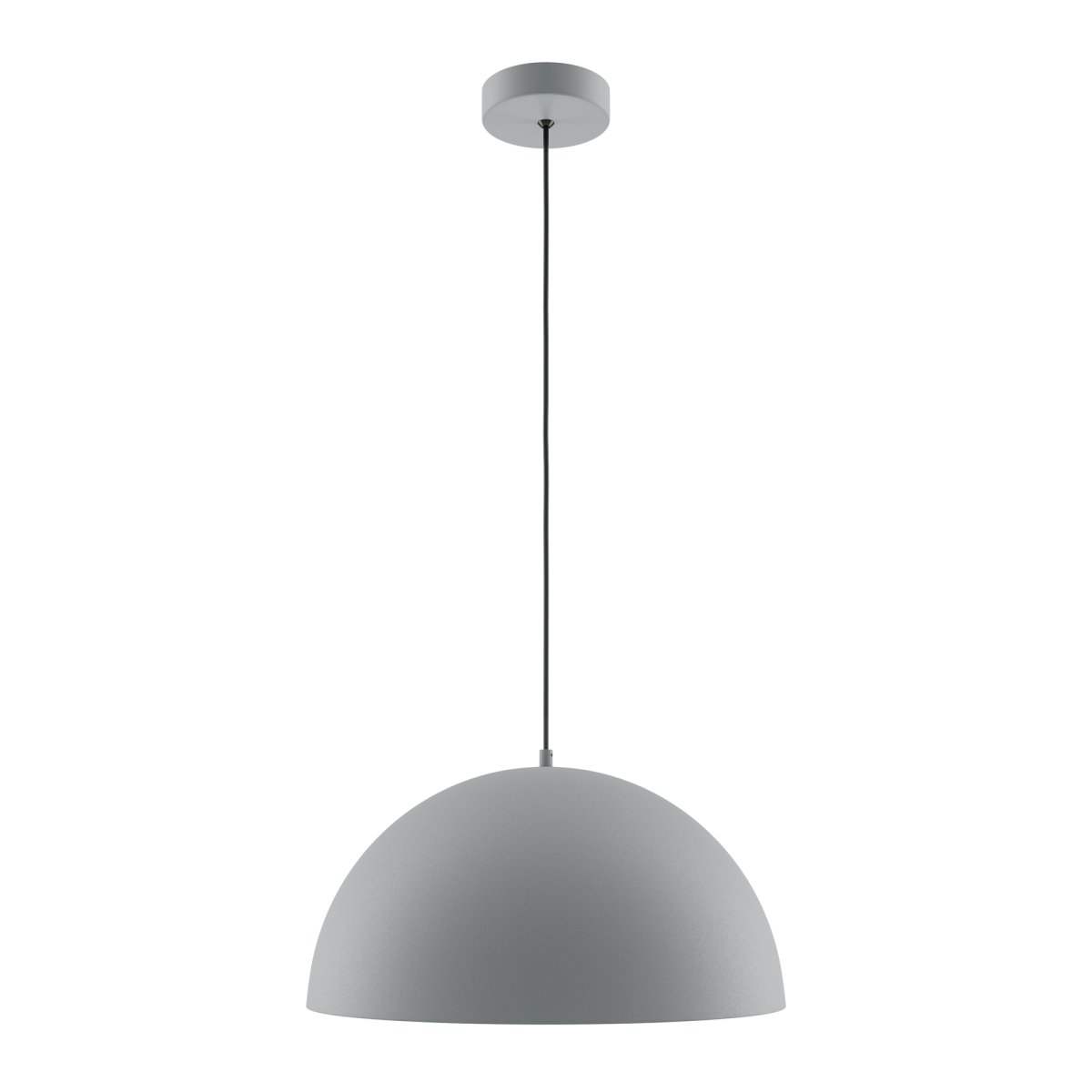 Basic colors Ø35 Gris suspension De Maytoni - Avec son abat-jour en forme de croissant dans un ton neutre élégant, il émet une lumière dirigée et agréable qui crée une atmosphère moderne et harmonieuse.