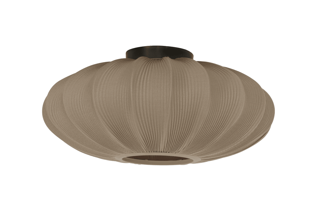 Mamsell Ø45 Gris plafonnier De Aneta Lighting - Mamsell est un plafonnier qui allie charme et élégance dans un design unique d'inspiration organique.