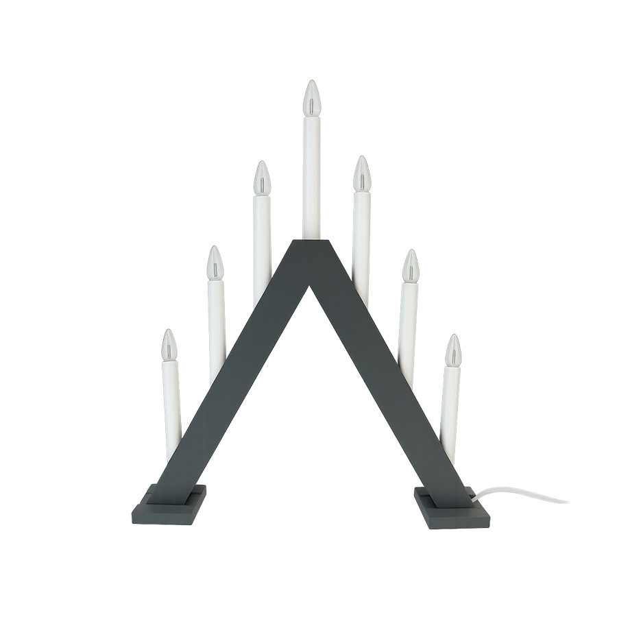Nova 7 Gris De Pixie Design - Livr&eacute; avec un c&acirc;ble de 2 m, un interrupteur d'alimentation et une prise.