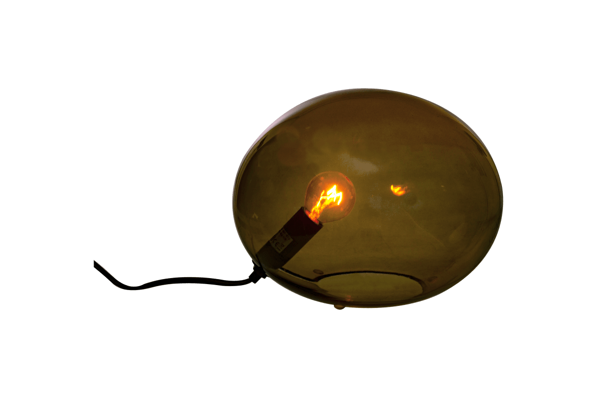 Globus 18cm Brun lampe de table De Aneta Lighting - 