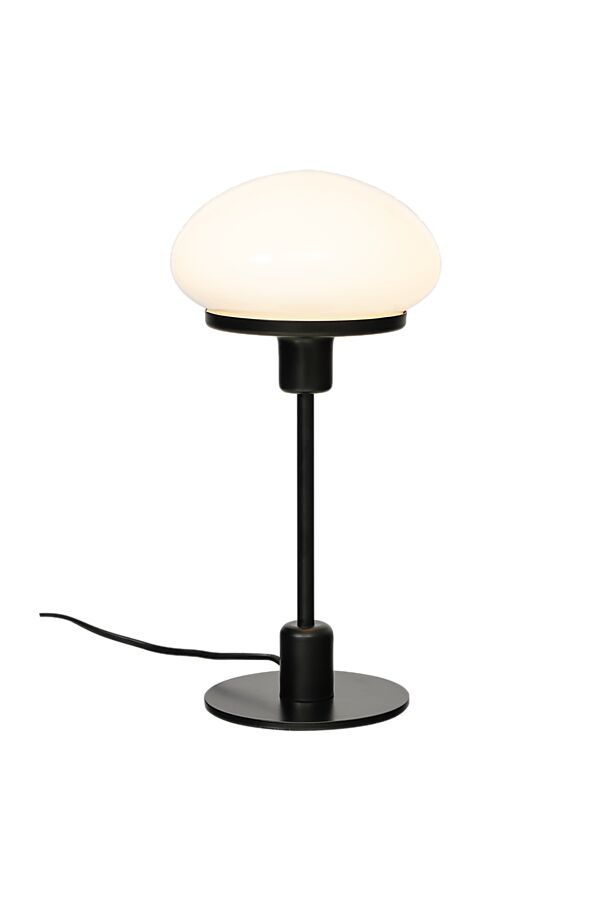 New August 36cm Noir lampe de table De Aneta Lighting - Nouvelle lampe de table &eacute;l&eacute;gante d'August dans un mod&egrave;le classique avec un design plus moderne.
