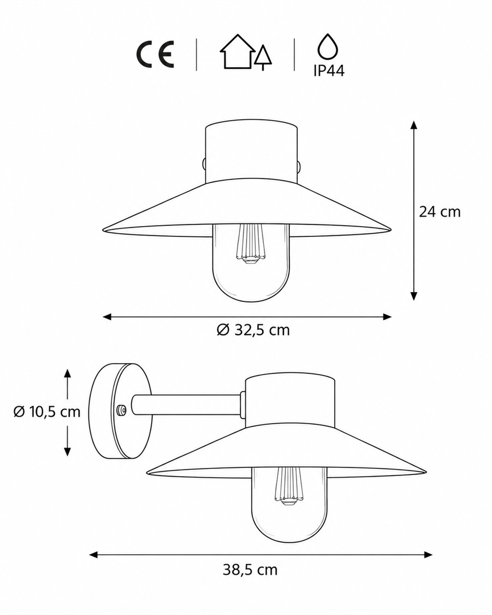 Onsala Rouiller lampe d’extérieur De Nordic Lighting - 
