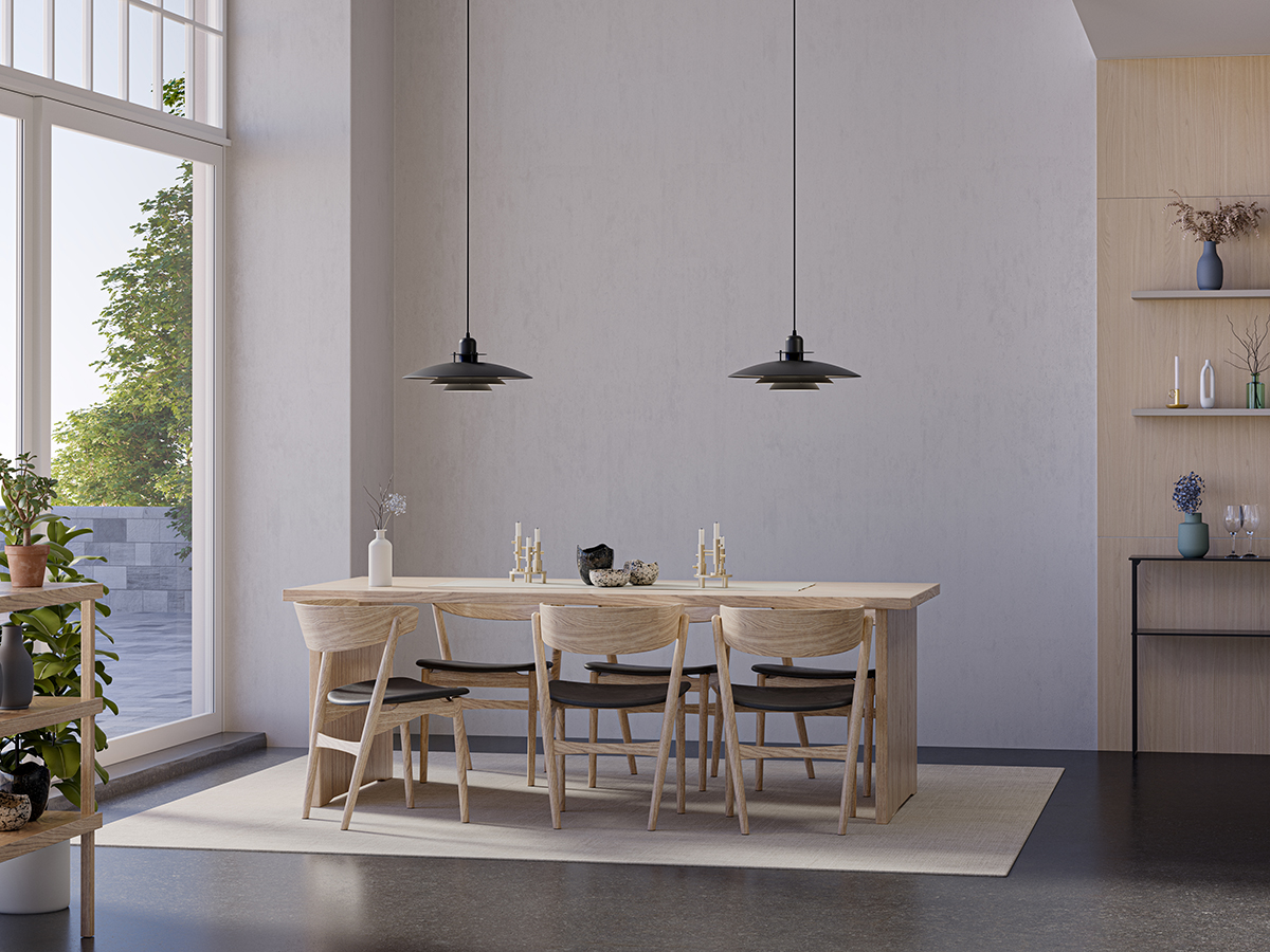 Primus V Ø48 Noir mat suspension De Belid - Primus est l'une de nos suspensions de cuisine les plus populaires.