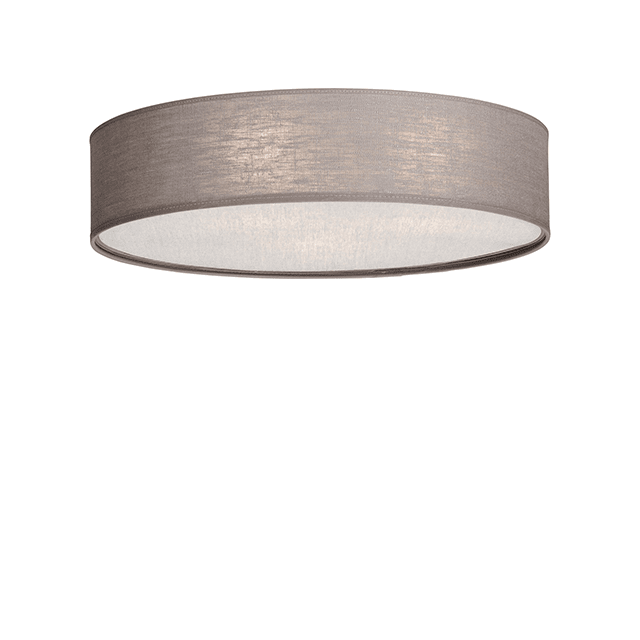 Soft Ø50 Lin gris plafonnier De Belid - L'élégant plafonnier Soft diffuse une lumière douce et agréable dans toute la pièce.