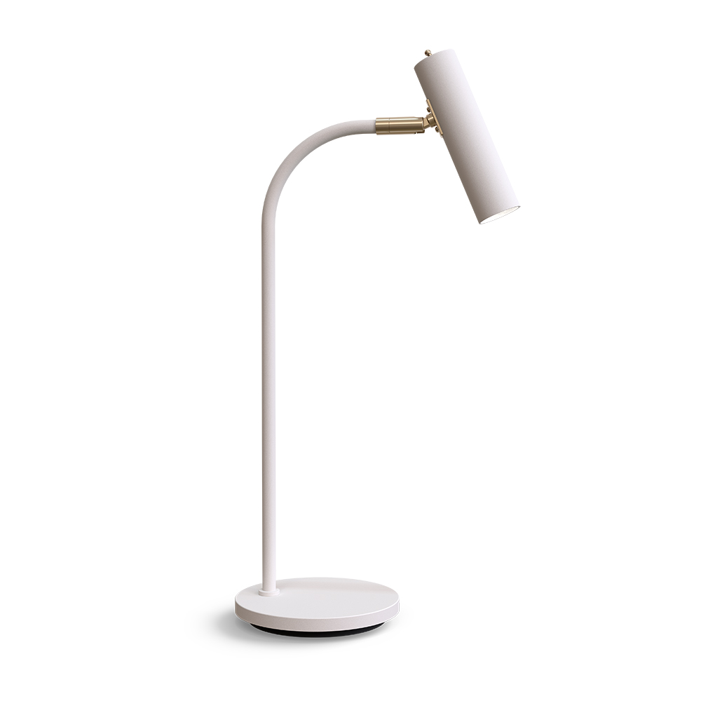 Slender 53cm Structure blanche lampe de bureau De Belid - 