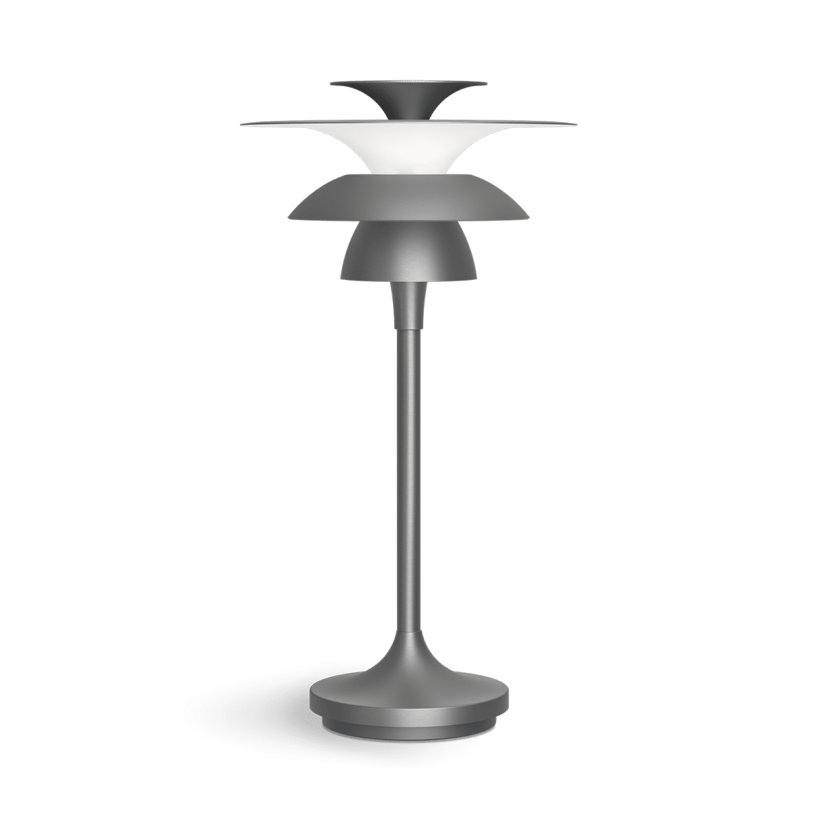 Picasso 35cm Gris oxyde lampe de table De Belid - La famille Picasso se compose de suspensions, de lampes de table et de lampadaires.