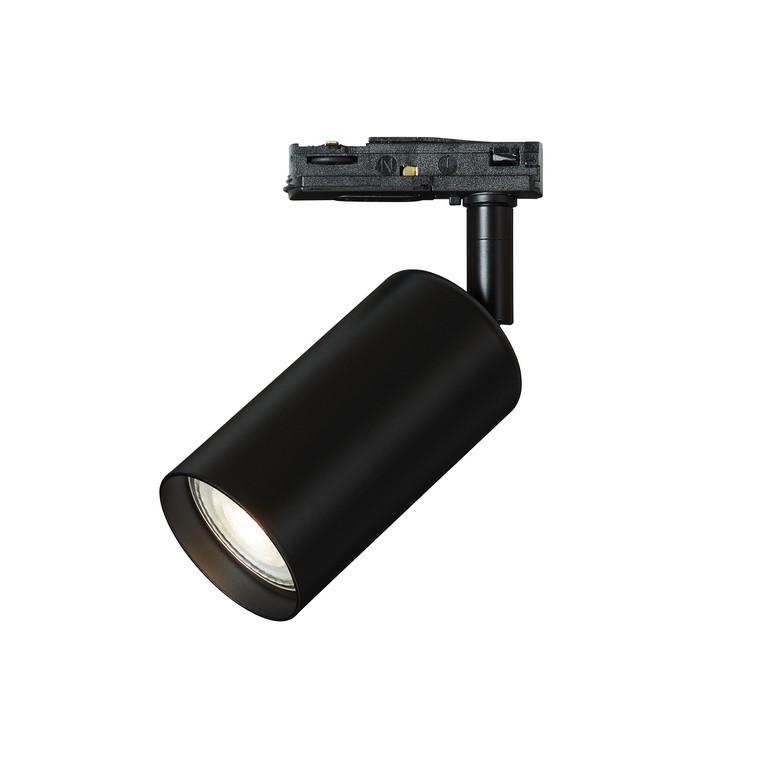 Lucy spotlight Noir mat De Belid - Lucy a un design moderne qui correspond à la piste mondiale monophasée.