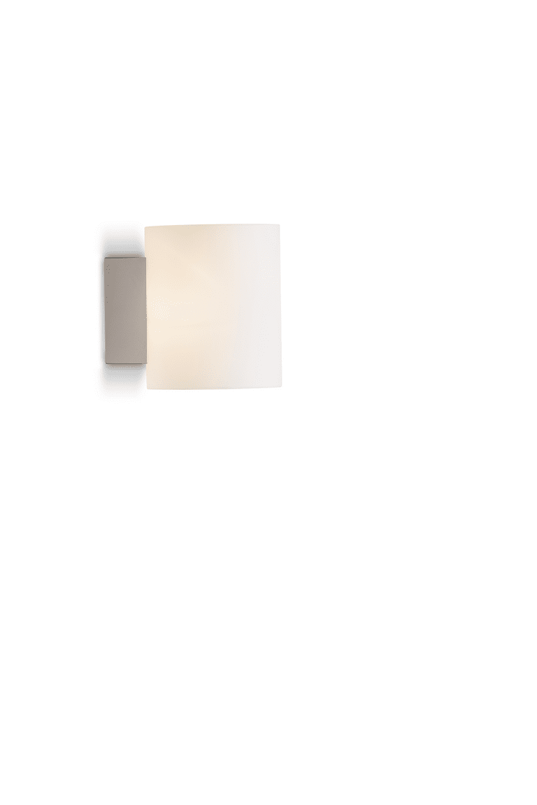 Evoke S Blanc applique murale De Herstal - Sa lumi&egrave;re se diffuse doucement et de mani&egrave;re diffuse, cr&eacute;ant une atmosph&egrave;re chaleureuse et accueillante dans la pi&egrave;ce.