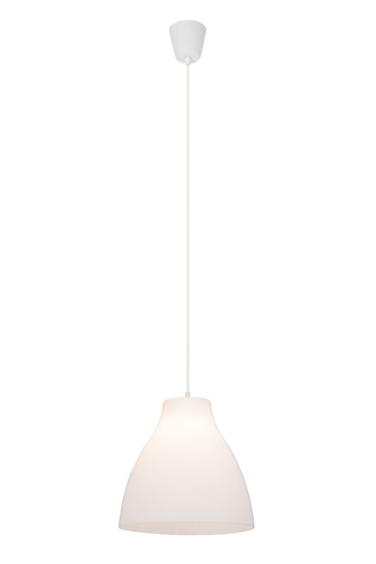 Bizen Ø28 Blanc suspension De Brilliant - Grâce à son style élégant, elle devient une source de lumière naturelle et s'intègre facilement à différents styles d'intérieur.