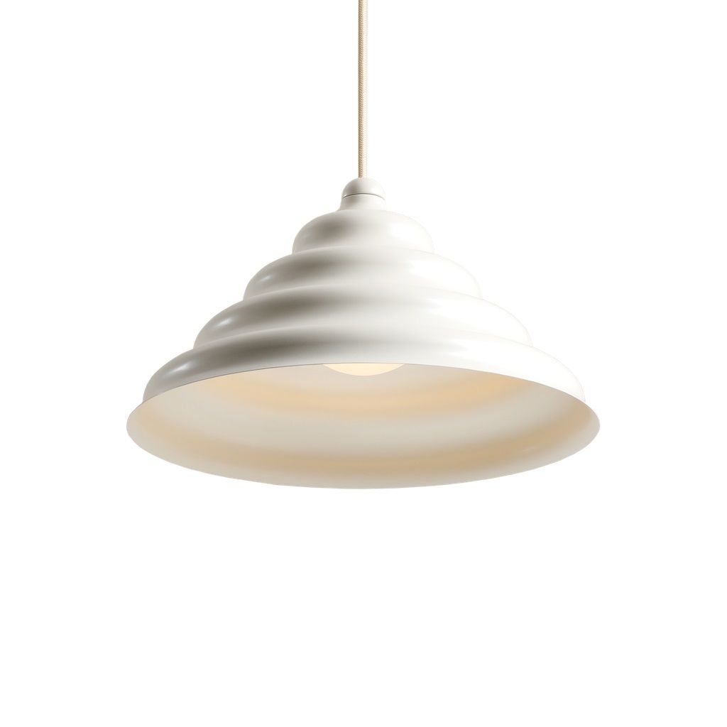Wave Ø30 Blanc crémeux suspension De Artera - Wave est une suspension moderne au design rétro, ce qui en fait une lumière polyvalente qui s'intègre dans n'importe quelle maison.