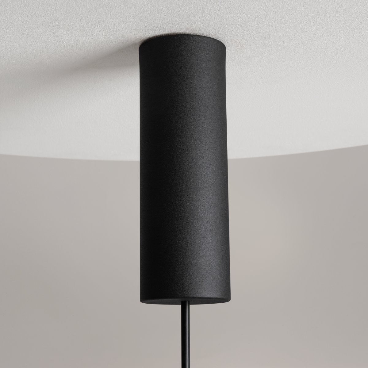 Nebula Ø25 Noir suspension De Maytoni - La température de couleur de la source lumineuse est de 3000K de lumière blanche chaude, ce qui crée une atmosphère douce et agréable.