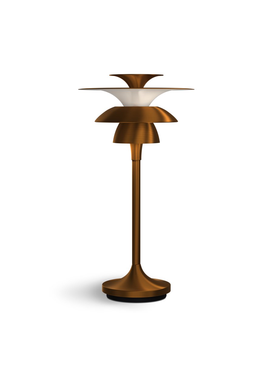 Picasso 35cm Laiton lampe de table De Belid - La famille Picasso se compose de suspensions, de lampes de table et de lampadaires.