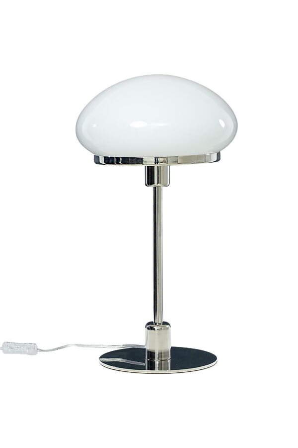 New August 48cm Argent lampe de table De Aneta Lighting - Nouvelle lampe de table élégante d'August dans un modèle classique avec un design plus moderne.