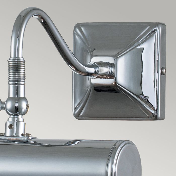 Picture 19cm Chrome De Elstead Lighting - Une gamme simple d'éclairages d'image élégants et stylés avec une finition chromée polie.