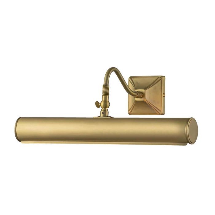 Picture 36cm Laiton brossé De Elstead Lighting - Une gamme simple d'appliques pour tableaux &eacute;l&eacute;gantes et styl&eacute;es avec une finition en laiton bross&eacute;.