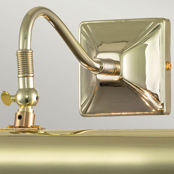 Picture 36cm Laiton De Elstead Lighting - Une gamme simple d'appliques murales &eacute;l&eacute;gantes et styl&eacute;es en finition laiton poli.