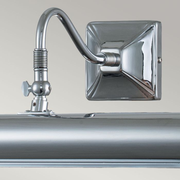 Picture 36cm Chrome De Elstead Lighting - Une gamme simple d'éclairages d'image élégants et stylés avec une finition chromée polie.