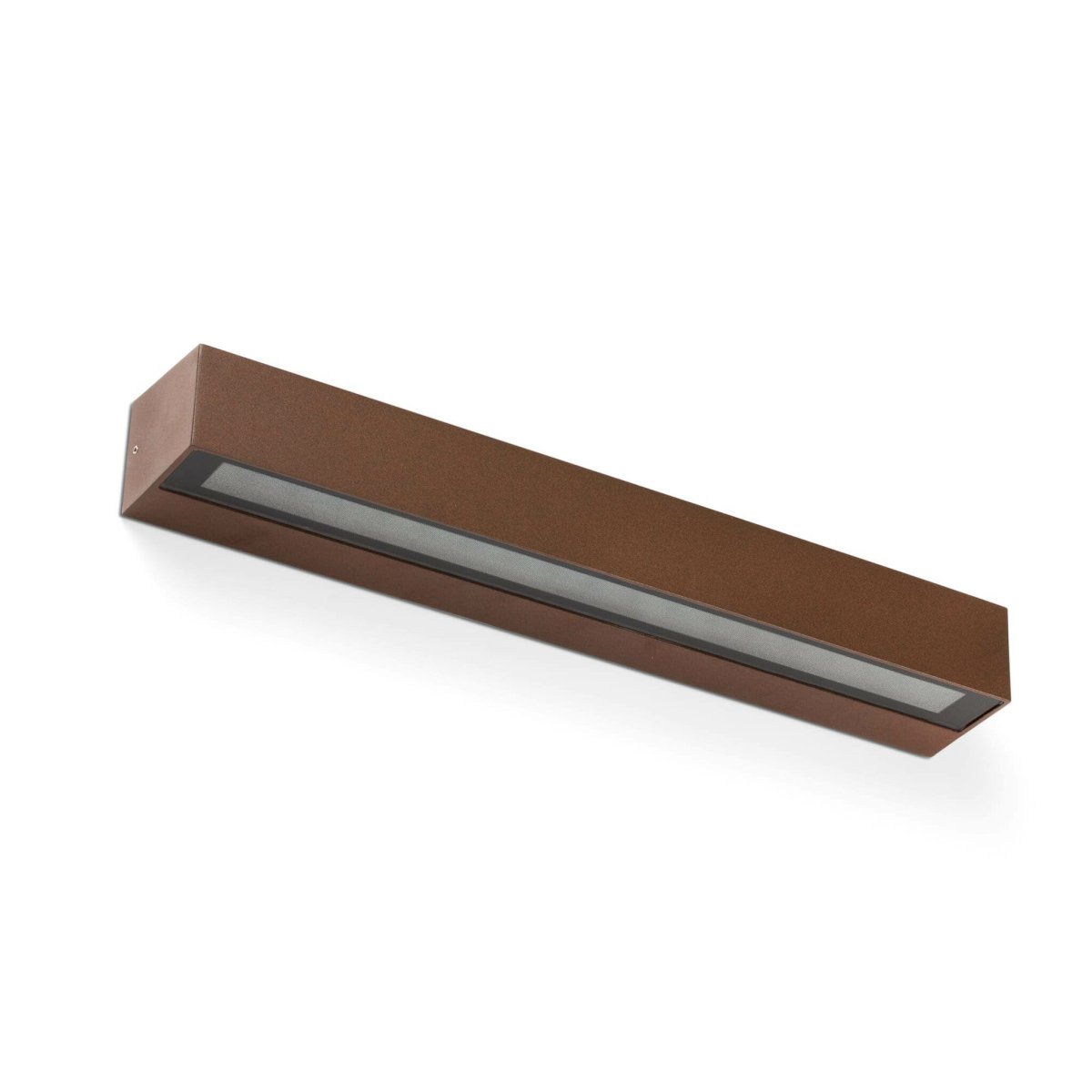 Doro Brun lampe d’extérieur De Faro Barcelona - Cette lampe de couleur rouille utilise la technologie LED et poss&egrave;de un indice de protection IP65, qui offre une protection &eacute;lev&eacute;e contre la pluie et la salet&eacute;.