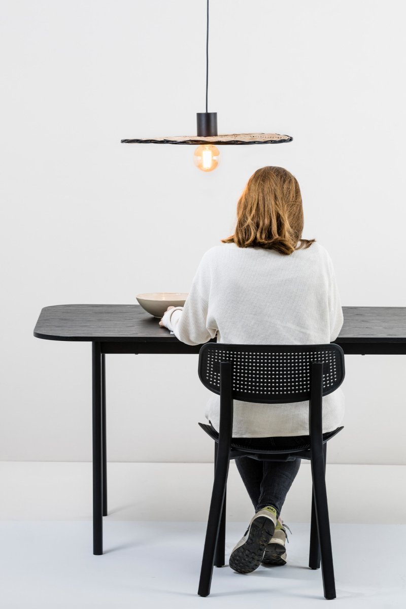 Costas Ø60 Nature suspension De Faro Barcelona - Costas est parfait pour les espaces priv&eacute;s et commerciaux tels que les restaurants et les h&ocirc;tels, ajoutant un aspect chaleureux et naturel &agrave; tout int&eacute;rieur.