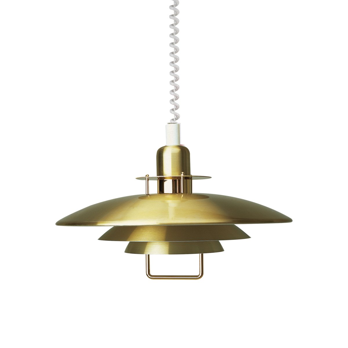  Primus II Ø43 Laiton suspension De Belid - La suspension mesure entre 0,6 et 1,6 m de hauteur et est &eacute;quip&eacute;e d'un support de suspension.