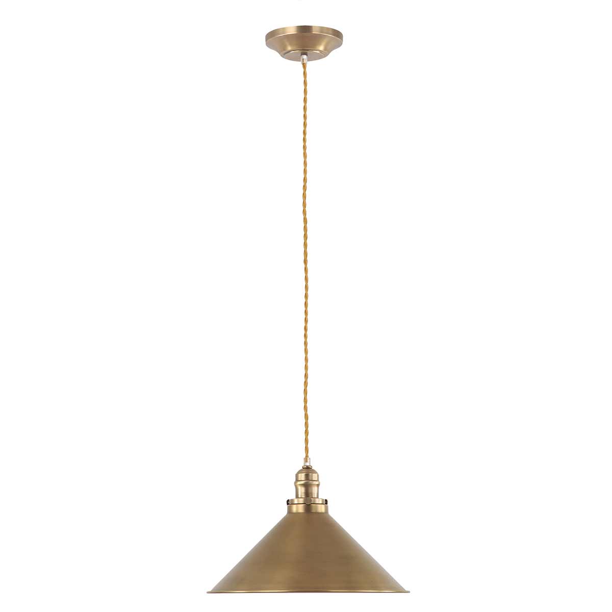 Provence Ø37 Laiton antique suspension De Elstead Lighting - Avec son design intemporel et fonctionnel, Provence est un complément parfait aux intérieurs modernes et classiques.