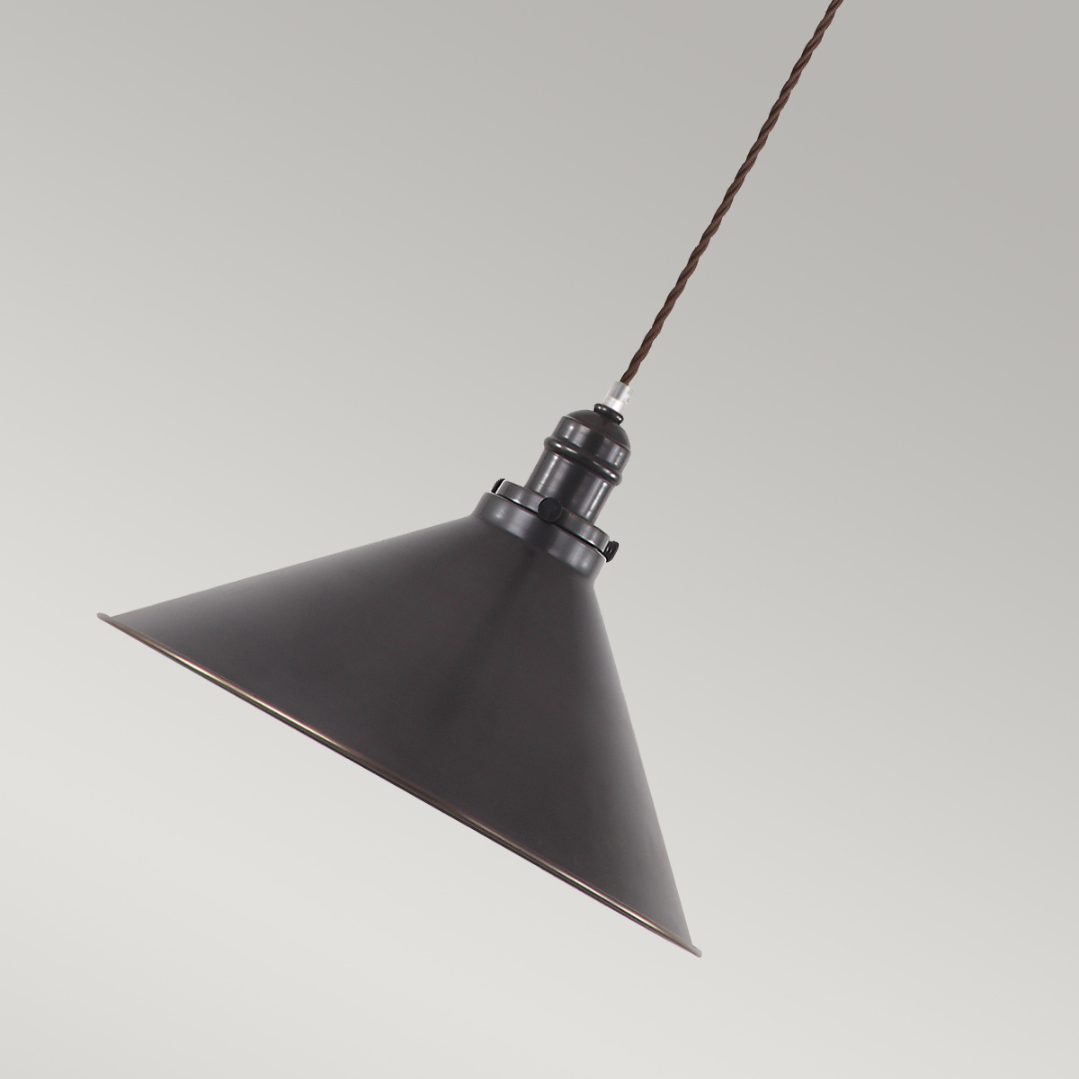 Provence Ø37 Bronze antique suspension De Elstead Lighting - Avec son design intemporel et fonctionnel, Provence est un complément parfait aux intérieurs modernes et classiques.