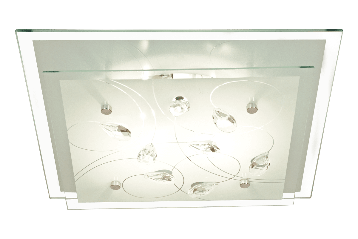 Demi 34cm Chrome plafonnier De Aneta Lighting - 