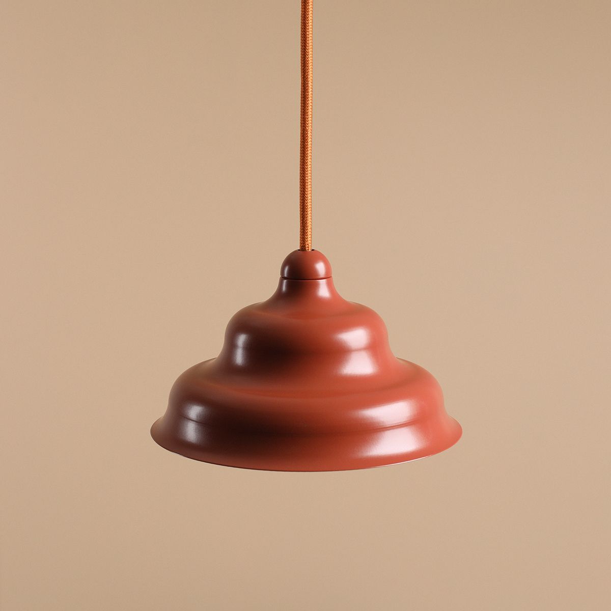 Wave Ø17 Orange suspension De Artera - Wave est une suspension moderne au design r&eacute;tro, ce qui en fait une lumi&egrave;re polyvalente qui s'int&egrave;gre dans n'importe quelle maison.