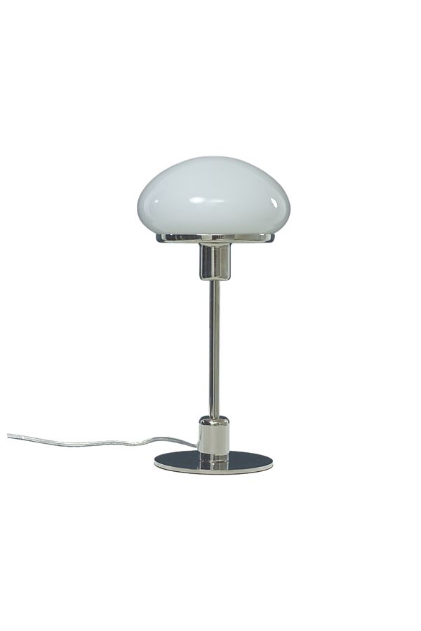 New August 36cm Argent lampe de table De Aneta Lighting - Nouvelle lampe de table élégante d'August dans un modèle classique avec un design plus moderne.
