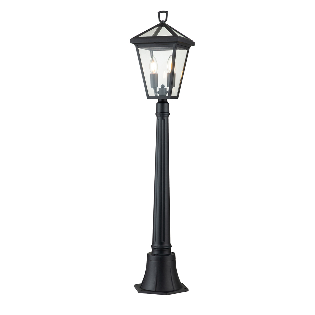 Alford Place 110cm Noir bornes De Elstead Lighting - Alford Place &auml;r en stilren och klassisk pollare som ger din entr&eacute; eller tr&auml;dg&aring;rd en elegant touch.