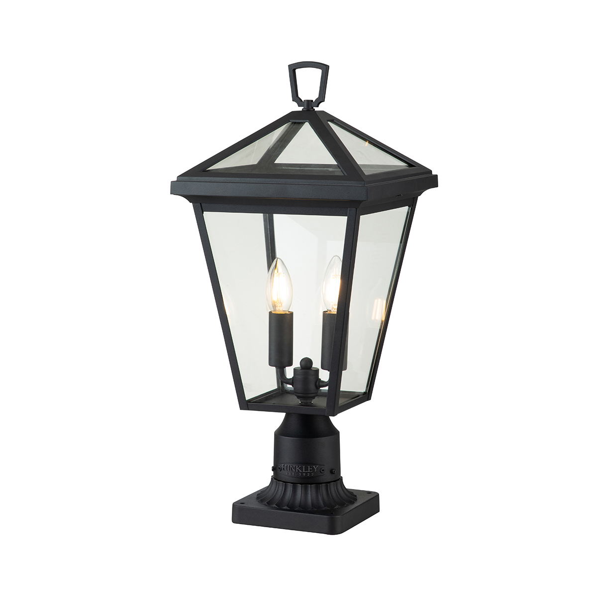 Alford Place 50cm Noir De Elstead Lighting - Avec un indice de protection IP44, il est r&eacute;sistant &agrave; l'humidit&eacute; et aux intemp&eacute;ries et donc id&eacute;al pour une utilisation en ext&eacute;rieur.