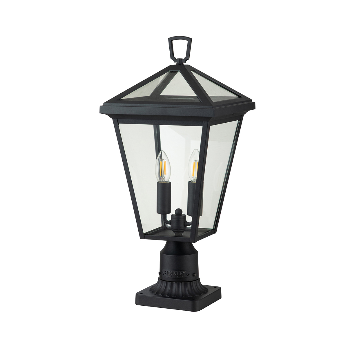 Alford Place 50cm Noir De Elstead Lighting - Avec un indice de protection IP44, il est r&eacute;sistant &agrave; l'humidit&eacute; et aux intemp&eacute;ries et donc id&eacute;al pour une utilisation en ext&eacute;rieur.