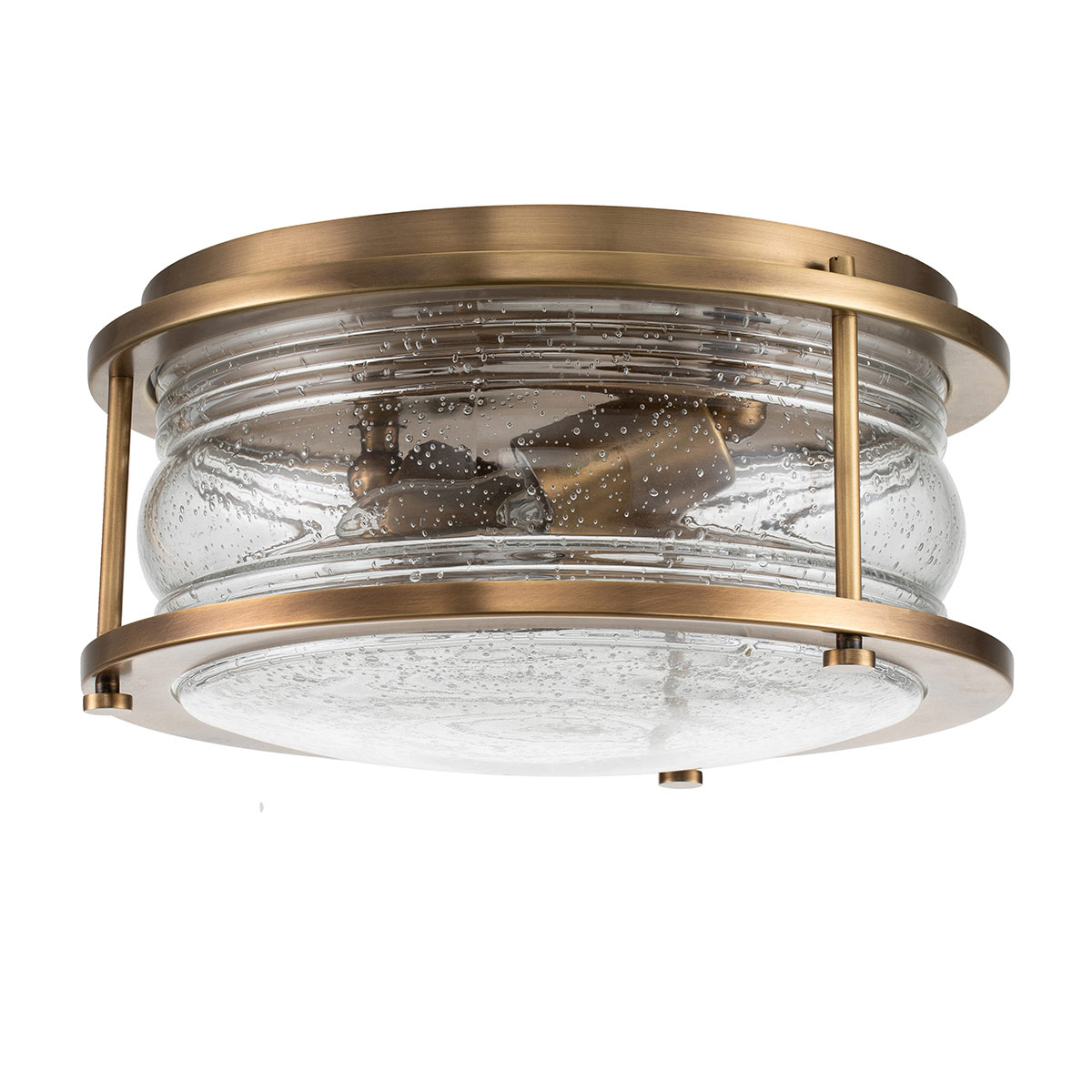 Ashland Bay Ø30 Laiton lampe de salle de bain De Elstead Lighting - Ashland Bay est une lampe de salle de bain élégante et classique qui allie robustesse et design intemporel.