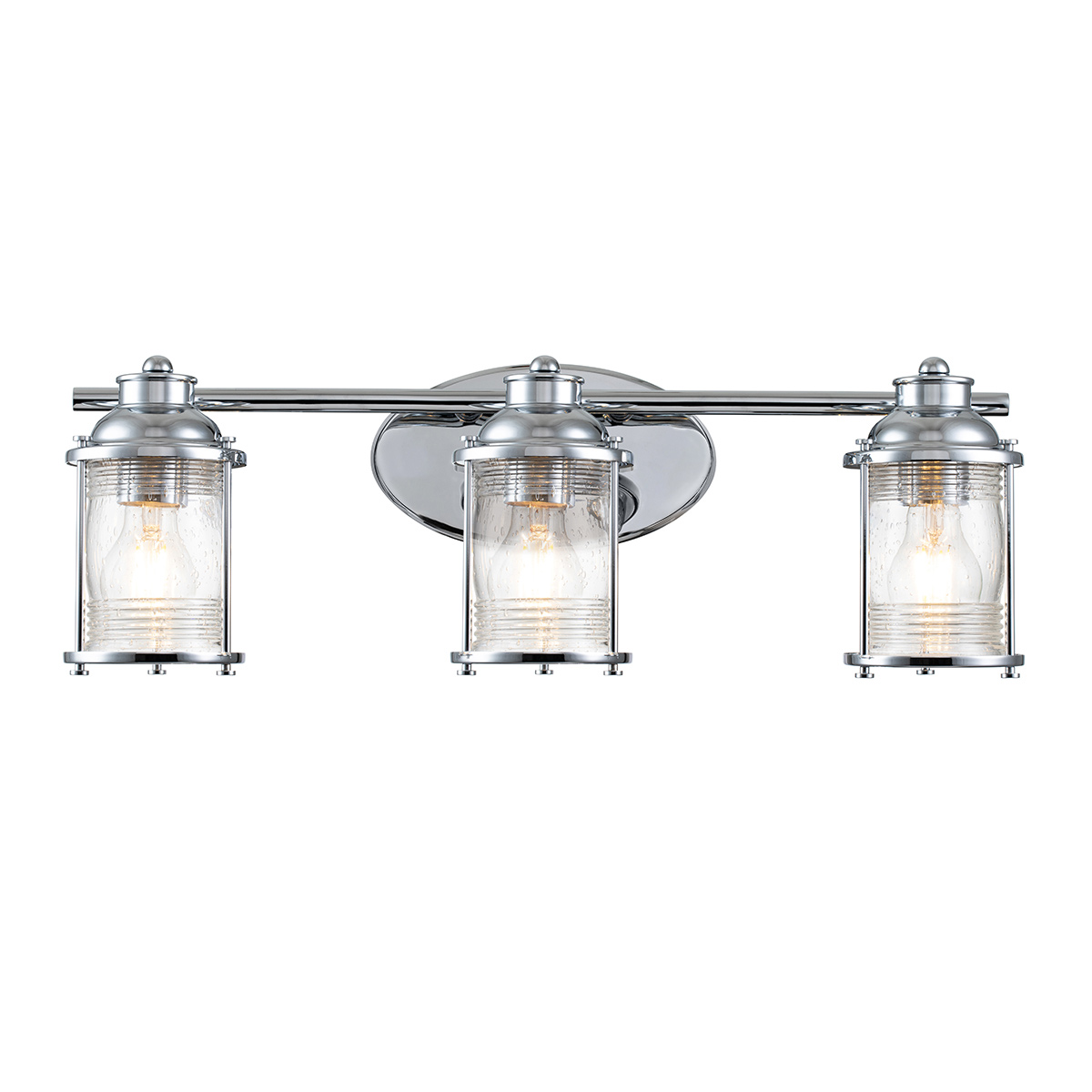 Ashland Bay 60cm Chrome lampe de salle de bain De Elstead Lighting - Ashland Bay est une lampe de salle de bain élégante et classique qui allie robustesse et design intemporel.
