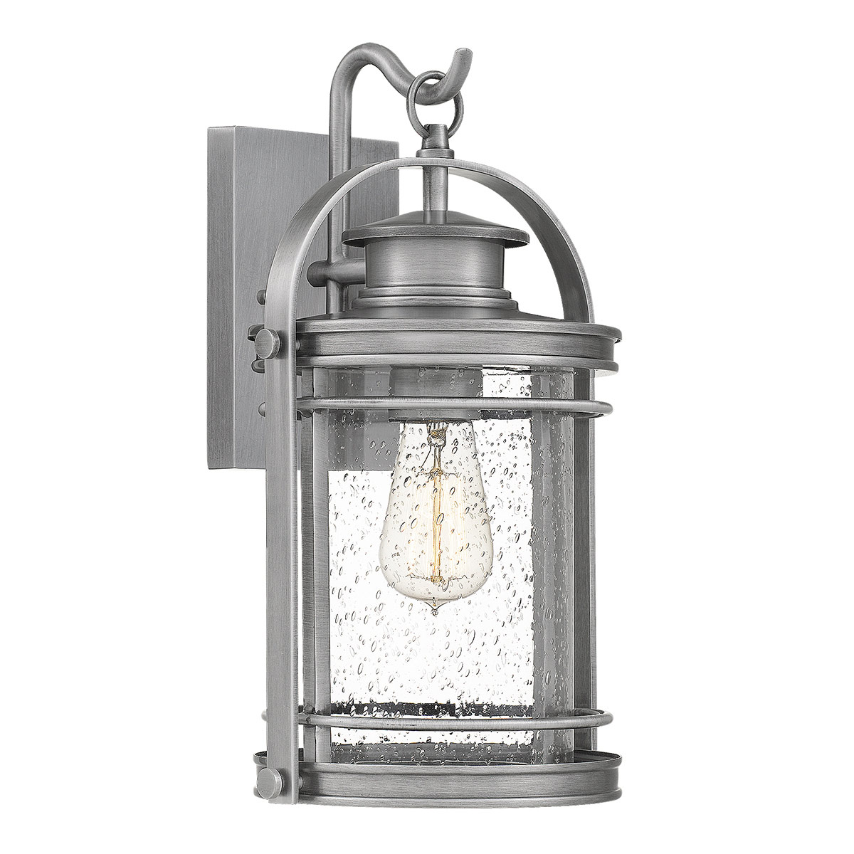 Booker 38cm Aluminium lampe d’extérieur De Elstead Lighting - Booker &auml;r en stilfull och robust fasadlampa med en design inspirerad av klassiska marina lanternor.